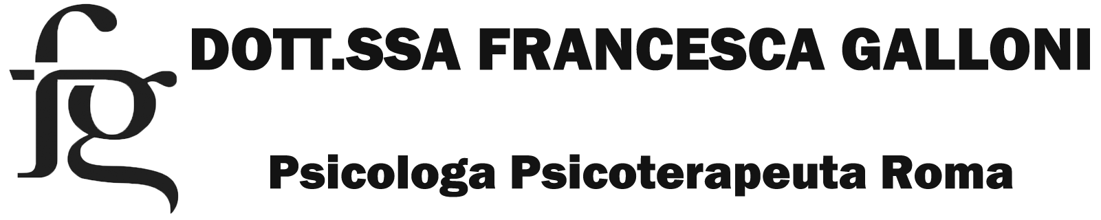 D.ssa Francesca Galloni Psicologa Psicoterapeuta Roma